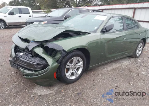 2023 Dodge Charger Sxt из США, поврежденный, VIN 2C3CDXBG2PH638619